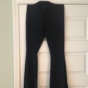 Black bell bottoms